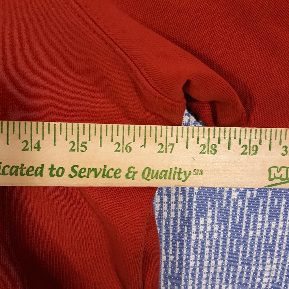 Carhartt Sweater Womens 2X Tencel Fiber Series Burnt Orange 1/4 Zip - Picture 6 of 10